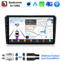 360°KAM+128GB Für Audi A4 S4 RS4 B6 B7 SEAT Android Autoradio CarPlay Navi GPS