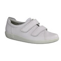 Ecco Soft 2.0 2065130100, Damenschuhe, Slipper, Leder, Bright White, bequem