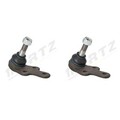 2x MERTZ TRAGGELENKE VORNE passend für FORD FOCUS VOLVO C30 C70 S40 V50 | M-S064