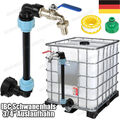 IBC Adapter Verbindungsset 3/4" Auslaufhahn für Regenwassertank Wassertank