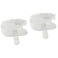  2 Pieces Hund Regenmantel Transparenter Hundeponcho Tragbarer Für Welpen