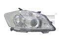 Hauptscheinwerfer links TYC 20 12448 05 2 für TOYOTA