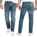 Herren Jeans Hose Blau Rock Creek Jeanshose Regular Fit Stonewashed RC-2275