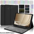 Hülle mit QWERTZ Tastatur Maus Für Samsung Galaxy Tab A9 Plus 11" X210 X216 X218