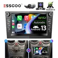 DVR Für Opel Astra H Corsa C D Zafira Carplay Autoradio GPS Navi Android 13 KAM