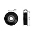 Spannrolle Keilrippenriemen Rippenriemen für Honda Gates T38030 1988 - 2009
