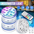 4X Poolbeleuchtung Unterwasser Licht mit Fernbedienung RGB LED Beleuchtung Lampe