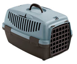 KERBL Transportbox mit Kunststofftüre Gulliver 1 für Katzen kleine Hunde