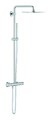 Grohe Euphoria 230 Duschsystem mit Thermostatbatterie - Chrom - 26187000