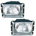 Scheinwerfer Set für Mercedes T1 TN Bremer Transporter Halogen Streuscheibe