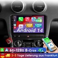 6+128GB 8Kern Android 14 Carplay Für Audi A3 S3 RS3 8P 8V Autoradio GPS Navi SWC