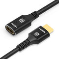 HDMI Verlängerungskabel HDMI 2.1 Stecker auf Buchse 4K 144Hz Reagle Kabel 0.5M