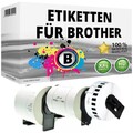 Logic-Seek Endlosetiketten kompatibel für Brother P-Touch QL 1050 1060 500 550