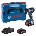 Bosch Professional GSR 18V-90 C 2x 4,0 Ah Akku-Bohrschrauber + L-BOXX 06019K6003