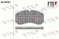 FTE Bremsbelagsatz Scheibenbremse 9011006 für AUDI A7 Sportback 4GA 4GF A6 C7 A8