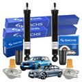 2x SACHS Stoßdämpfer + Service-Kit + Domlager Hinten für BMW F20-F22 F30-F36