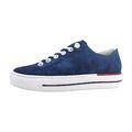 Paul Green  Damenschuhe sportlicher Schnürer Blau Freizeit