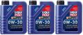 Liqui Moly 1150 Synthoil Longtime Plus 0W-30 Motoröl 3x 1l = 3 Liter