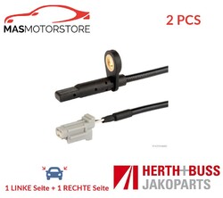 ABS SENSOR DREHZAHLFÜHLER PAAR VORNE HERTH+BUSS JAKOPARTS J5901026 2PCS H NEU