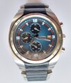 Fossil Blue Chronograph CH-2450 Herren Armbanduhr Neue Batterie !!Top Zustand!! 