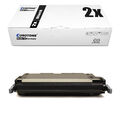 2x Toner für HP Color LaserJet 4700 wie Q5950A 643A BLACK