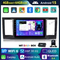 DAB+ Android 15 Autoradio Carplay SWC BT Navi Kam für VW T6 Transporter Multivan