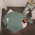 Neu blusenshirt Tom Tailor M 40 42 Türkis grün💚Herzmotiv bluse elegant Top