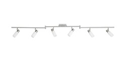 LIVARNO home LED-Deckenleuchte 6 flammig Röhrenglas Lampe Deckenlampe *besch.VP