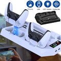PS5 Controller Dual Ladestation Mit Lüfter Vertikaler Standfuß für PlayStation 5