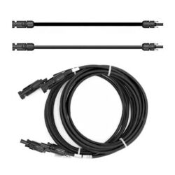 Verlängerungskabel Solarkabel 6mm² 1-50m schwarz Solarstecker Solarmodul 0% MwSt0% MwSt. §12 Abs. 3 UStG MADE IN GERMANY IP67 STECKER