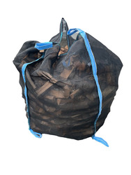 5 Stück Woodbag Big Bag 100x100x130 cm Mosquito-Gewebe Holzbag 