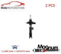 STOSSDAMPFER STOßDÄMPFER 2 STÜCK PAAR VORNE MAGNUM TECHNOLOGY AG5060MT 2PCS I