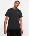 Nike T-Shirt Sportswear Club, Herren - 013 (Schwarz/Weiß)