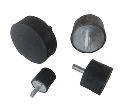 Gummipuffer Typ A B C D E Gummi Metall Puffer Silentblock Schwingungsdämpfer