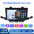 für Opel Astra K 2015-2019 Autoradio Nav GPS WIFI Android12 1+32GB USB RDS DAB+