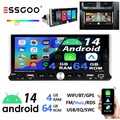 6.9" Android 14 4+64G Carplay Autoradio 2 DIN GPS NAVI Wifi Bluetooth RDS 2*USB