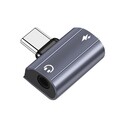 2-In-1-KopfhöRer-Konverter-Adapter, USB C auf 3,5 Mm Audio- und Ladeadapter3462