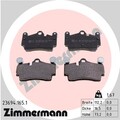 ZIMMERMANN Bremsbelagsatz Scheibenbremse 23694.165.1 für AUDI Q7 VW PORSCHE 9PA