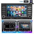 DAB 4G+64G Android 14 Autoradio Carplay Für Porsche Cayenne 9PA GPS NAV KAM WIFI