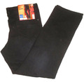 LIVERGY Thermo-Jeans Straight Fit Cargo Denim Jeans,Schwarz, Größe 56, 40/34