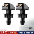 2X Waschwasserdüse Spritzdüsen Scheibenwaschdüse Auto Wasser Düsen Universal DE