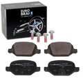 EUROBRAKE BREMSBELÄGE SATZ HINTERACHSE PASSEND FÜR ABARTH 500 500C FIAT 500