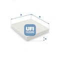 UFI 53.098.00 Innenraumfilter Pollenfilter für OPEL Meriva A (X03)