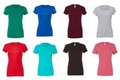 BELLA Damen T-Shirt Kurzarm Favorite Tee Long Shirt Slim Baumwolle S-XL 6004 NEU
