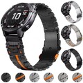 Metall Armband für Garmin Fenix 8 7 7X Solar 6 6X Pro 5 5X Plus Quick Fit Ersatz