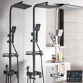 LCD Duschsystem Duscharmatur Duschset Regendusche Handbrause Mischbatterie