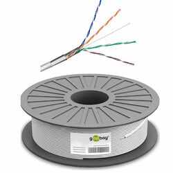 100m 0,35€/mF/UTP Patchkabel flexibel Netzwerk Kabel Cat.5e für DSL LAN Gigabit