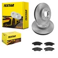 TEXTAR BREMSSCHEIBEN 246mm + BELÄGE VORNE passend für LIANA ER Limo + Kombi