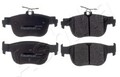 Ashika Bremsbelagsatz, Scheibenbremse 51-00-0927 für SEAT SKODA VW