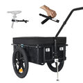TIGGO® XL Fahrrad Lastenanhänger Handwagen mit Kupplung, Hochdeichsel